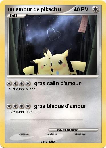 Pokemon un amour de pikachu
