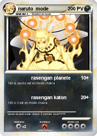 Pokemon naruto  mode