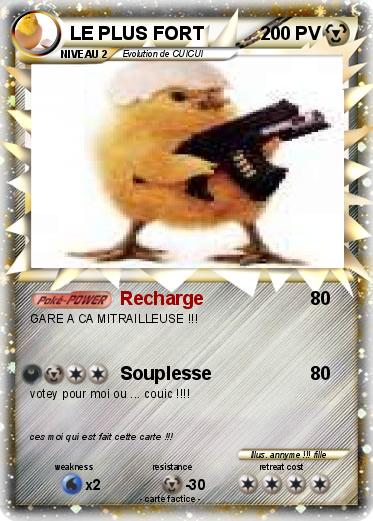 Pokemon LE PLUS FORT