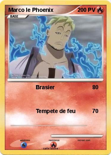 Pokemon Marco le Phoenix