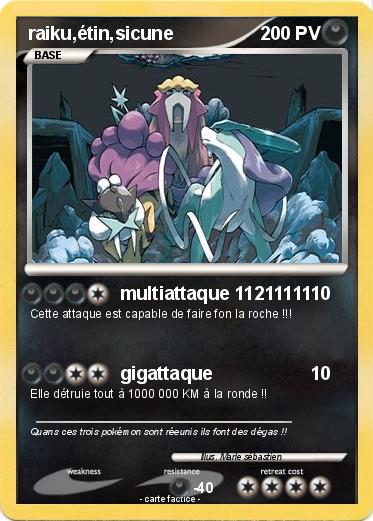 Pokemon raiku,étin,sicune