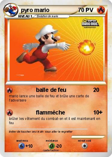 Pokemon pyro mario