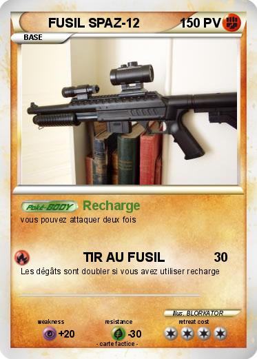 Pokemon FUSIL SPAZ-12