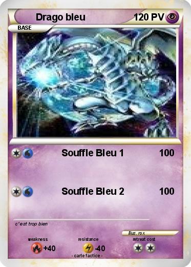 Pokemon Drago bleu
