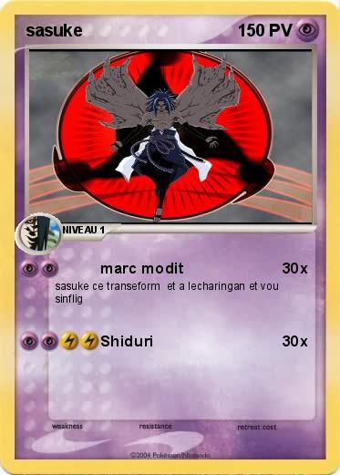 Pokemon sasuke 