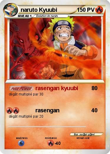 Pokemon naruto Kyuubi