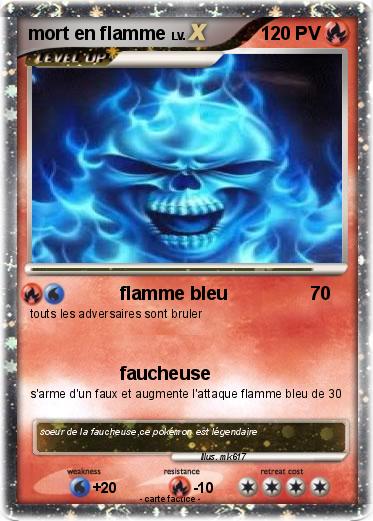 Pokemon mort en flamme
