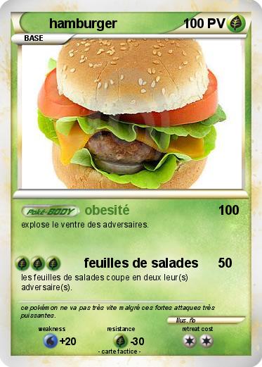 Pokemon hamburger