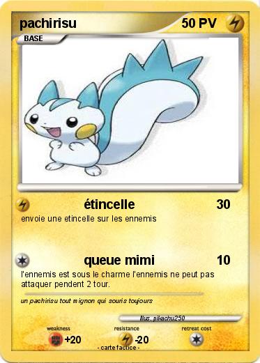 Pokemon pachirisu