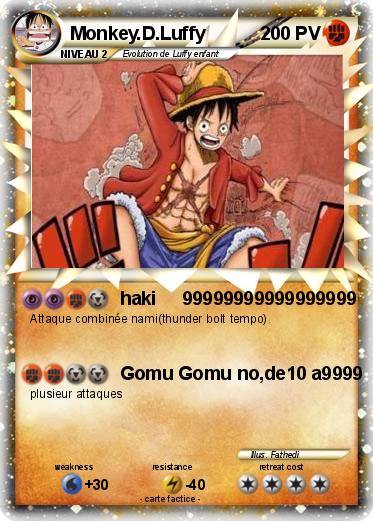 Pokemon Monkey.D.Luffy