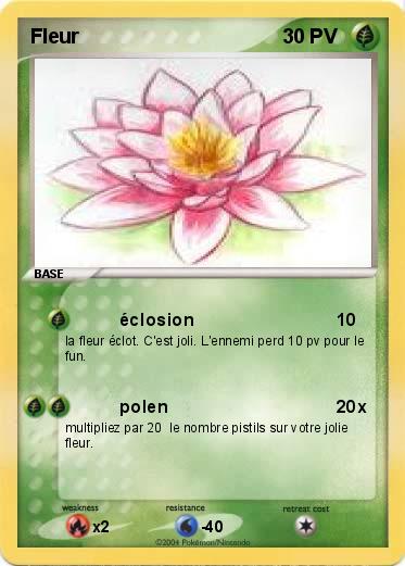 Pokemon Fleur