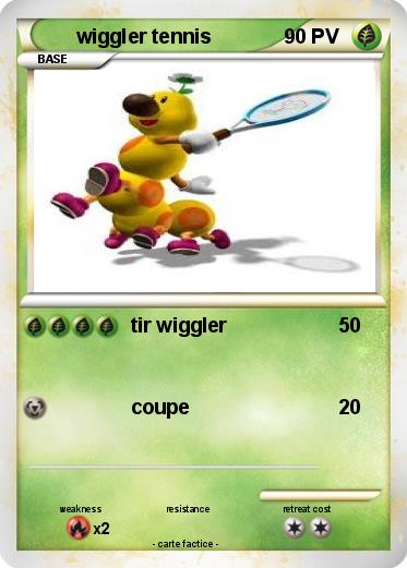 Pokemon wiggler tennis