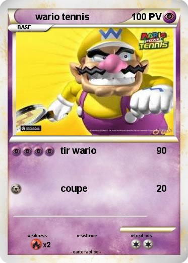Pokemon wario tennis
