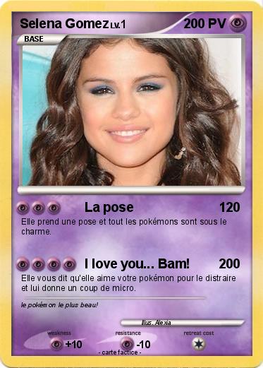 Pokemon Selena Gomez