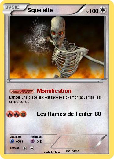Pokemon Squelette