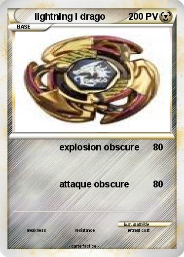 Pokemon lightning l drago