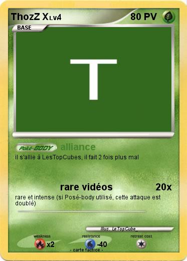 Pokemon ThozZ X
