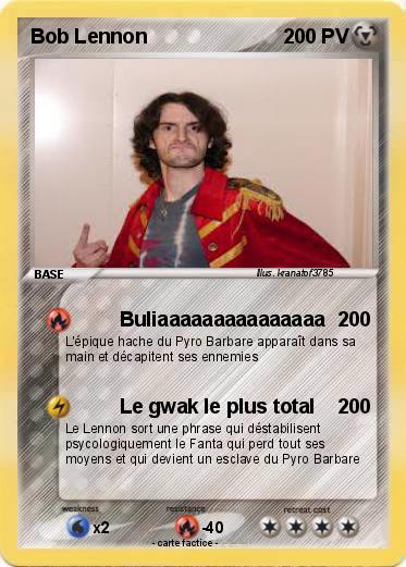Pokemon Bob Lennon