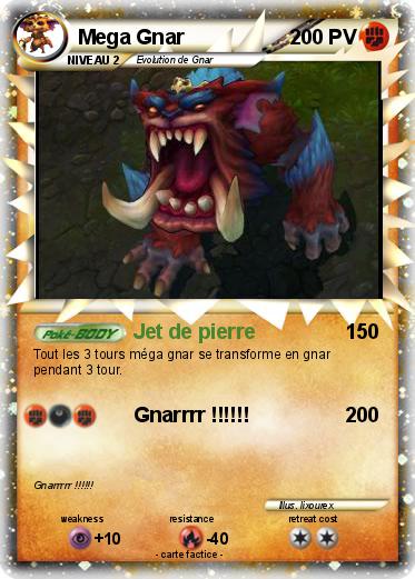 Pokemon Mega Gnar