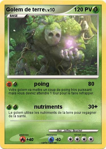 Pokemon Golem de terre