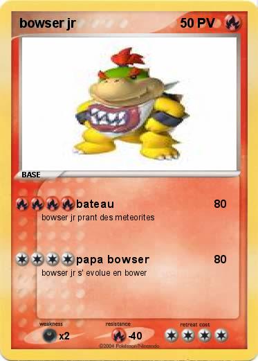 Pokemon bowser jr