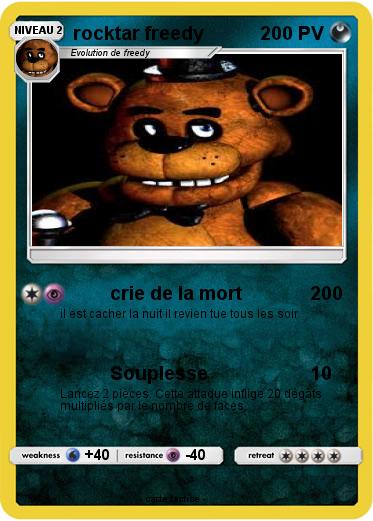 Pokemon rocktar freedy