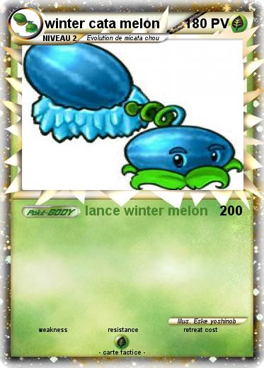 Pokemon winter cata melon