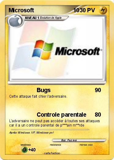 Pokemon Microsoft                         10