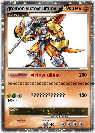 Pokemon gromon victoyr ultime