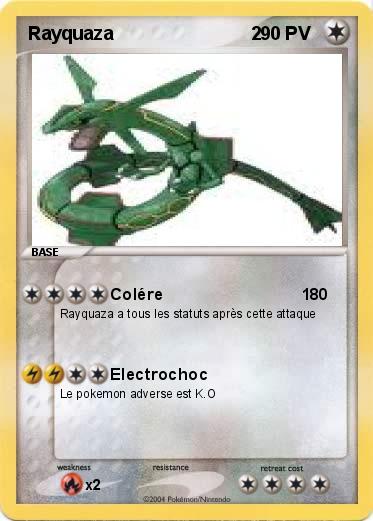 Pokemon Rayquaza                           2                   