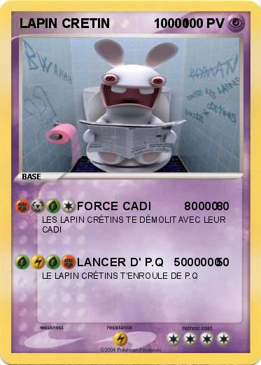 Pokemon LAPIN CRETIN            10000