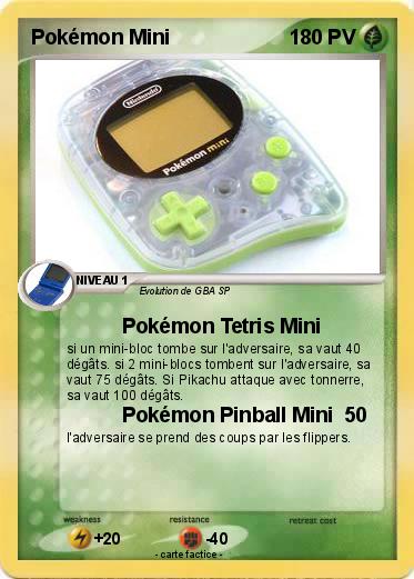 Pokemon Pokémon Mini