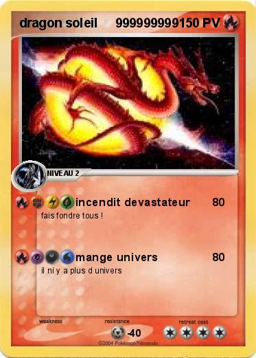 Pokemon dragon soleil     999999999