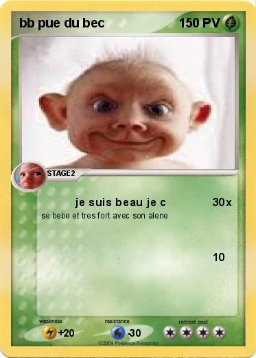 Pokemon bb pue du bec 
