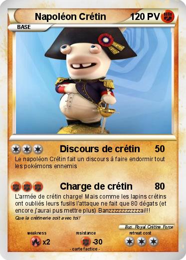 Pokemon Napoléon Crétin