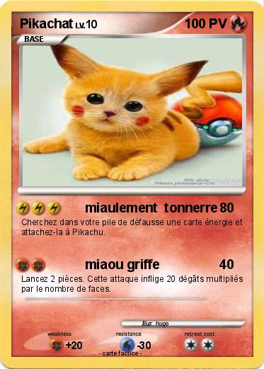 Pokemon Pikachat