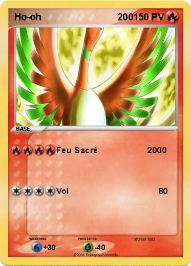 Pokemon Ho-oh                             200 
