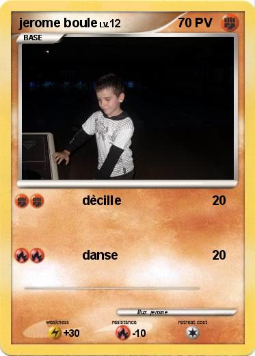 Pokemon jerome boule