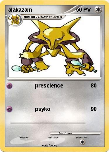 Pokemon alakazam