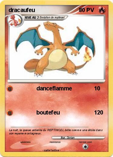 Pokemon dracaufeu