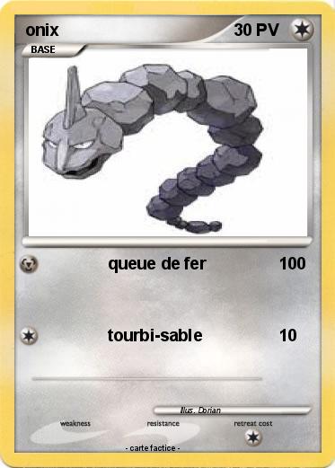 Pokemon onix