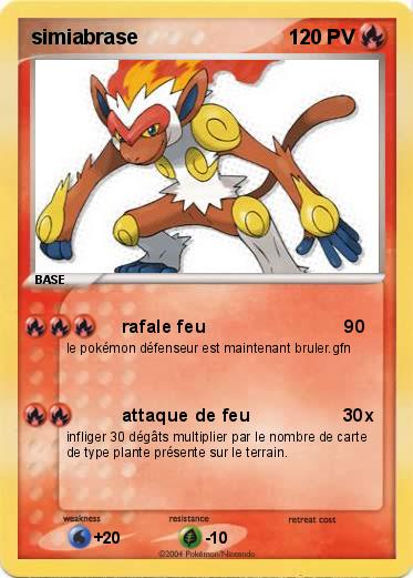 Pokemon simiabrase