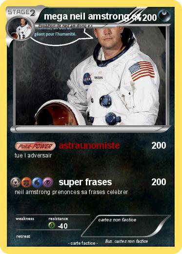Pokemon mega neil amstrong ex