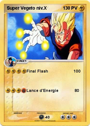Pokemon Super Vegeto niv.X