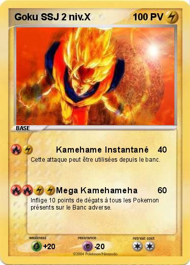 Pokemon Goku SSJ 2 niv.X