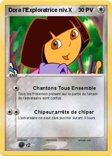 Pokemon Dora l'Exploratrice niv.X