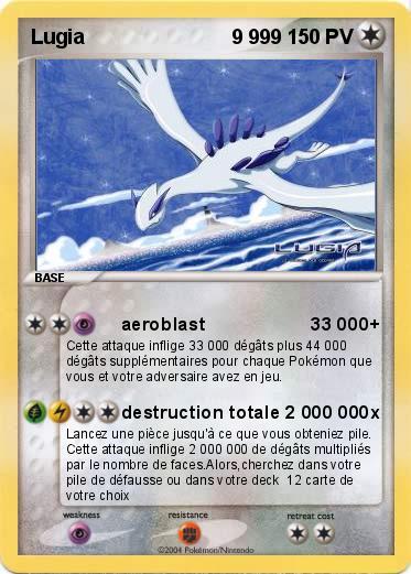 Pokemon Lugia                          9 999