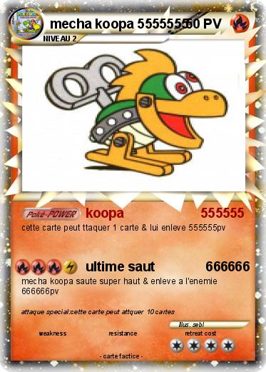 Pokemon mecha koopa 5555555