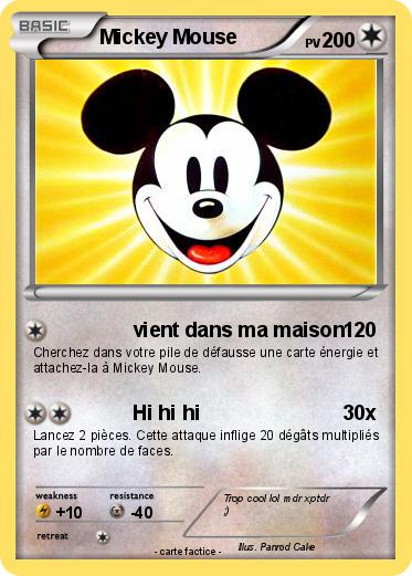 Pokemon Mickey Mouse