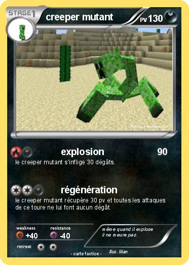 Pokemon creeper mutant
